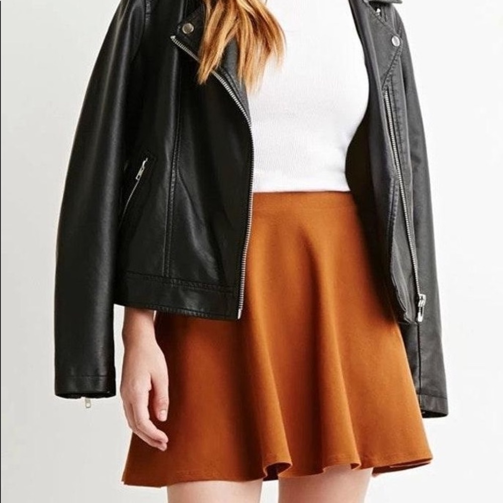 Golden Skater Skirt